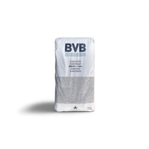 BVB Substrates 70L bag with intricate design, ideal for horticultural use and plant growth solutions.