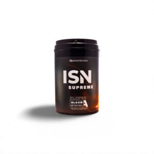 ISN Supreme Bloom-A product container, 20L size, on a white background. Perfect for garden nutrient solutions.