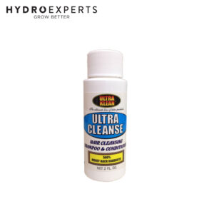 Ultra Klean Ultra Cleanse shampoo and conditioner bottle, 2 fl oz, with 500% money-back guarantee label.